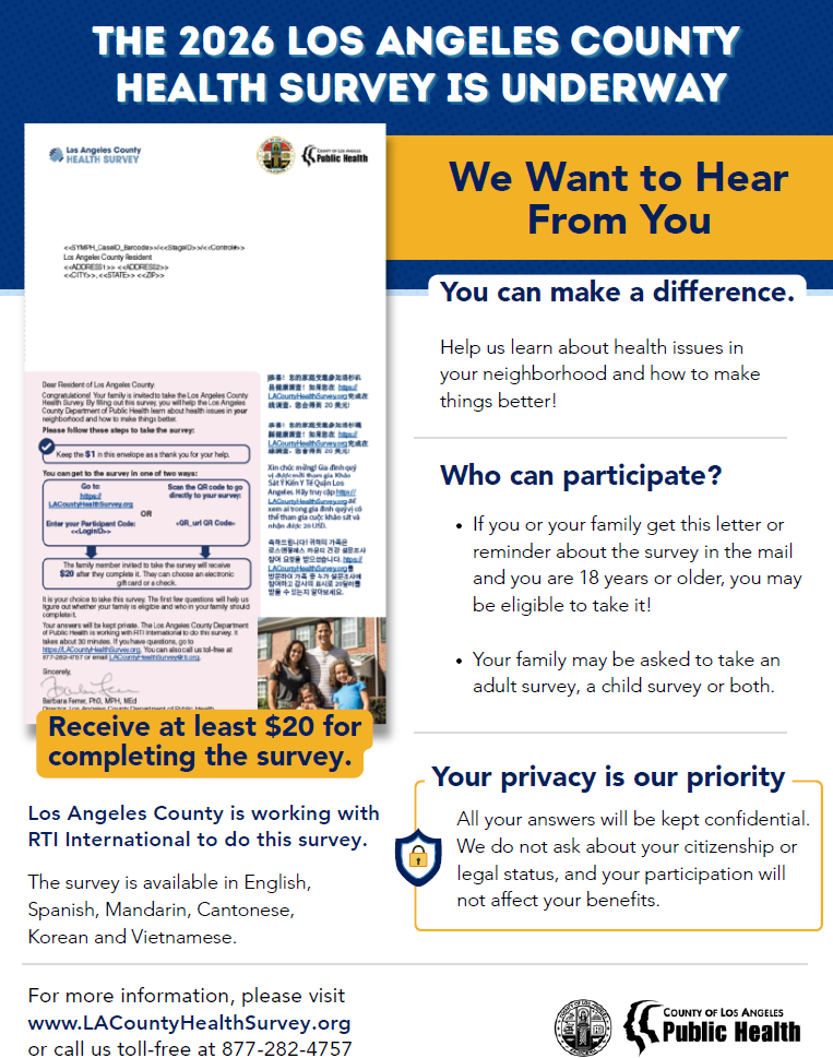 Health Survey Flyer