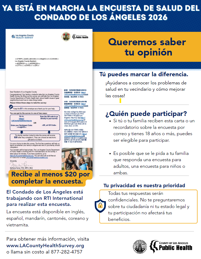 Health Survey Flyer