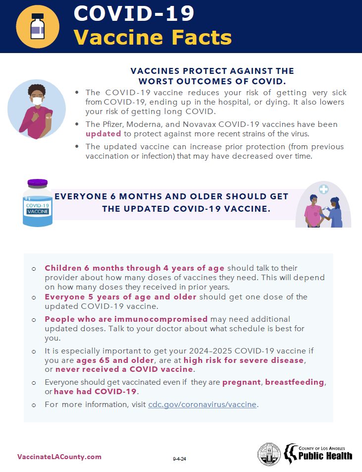 COVID-19 Vaccine Facts Flyer