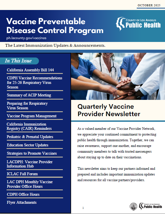 provider newsletter