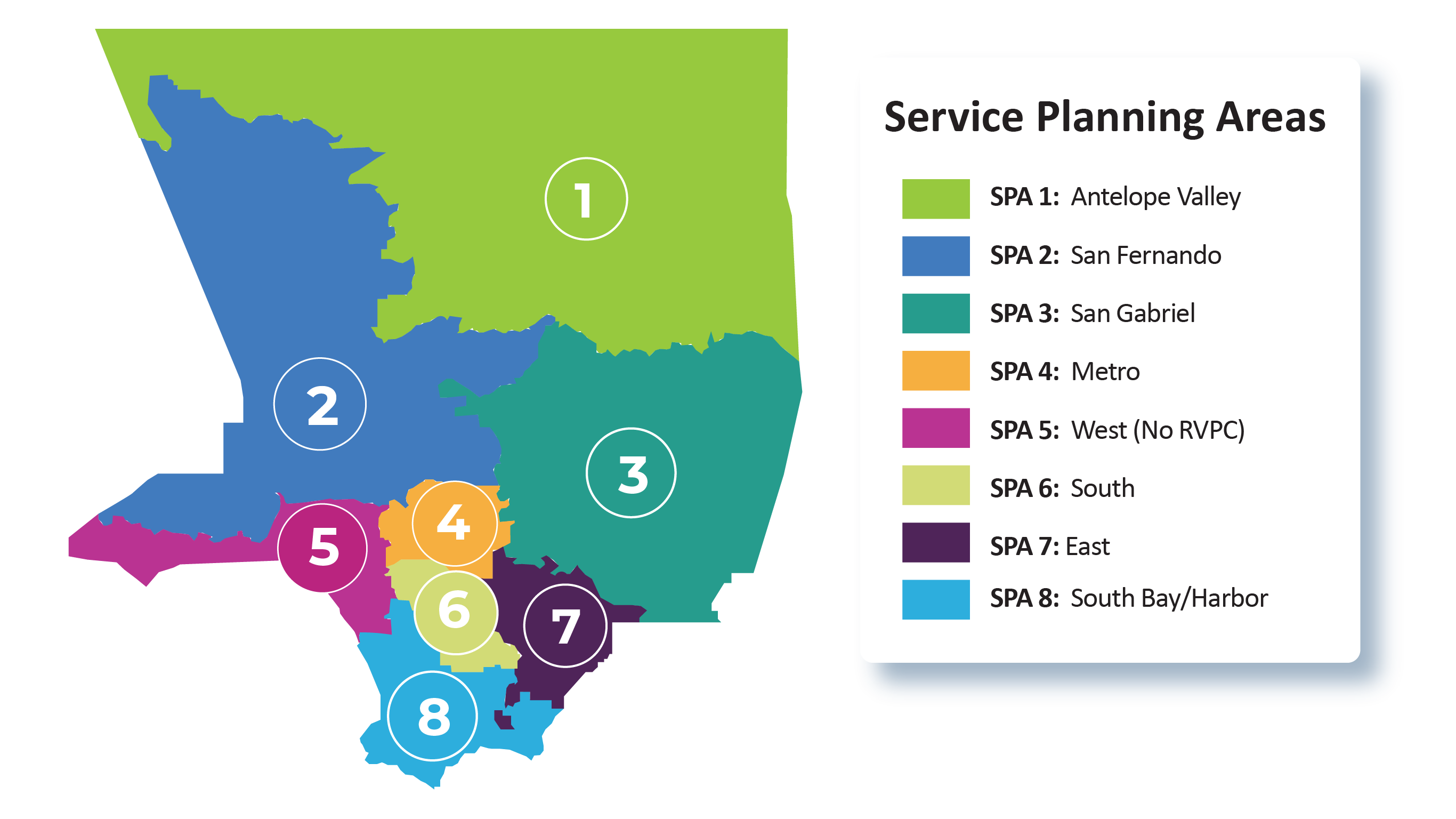 Los Angeles County Service Planning Area